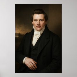 Joseph Smith Photographic Rendition™ #2 LDS Art Poster