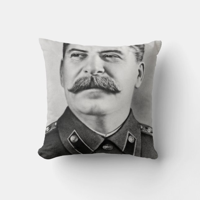 Joseph Stalin Photograph Kudde (Framsida)