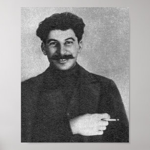 Joseph Stalin Porträtt 1915 Poster