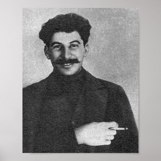 Joseph Stalin Porträtt 1915 Poster (Framsidan)