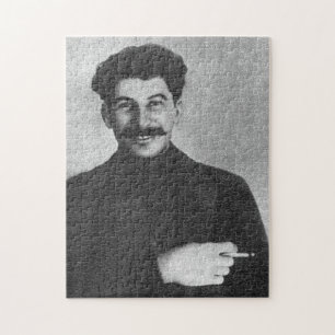 Joseph Stalin Porträtt 1915 Pussel