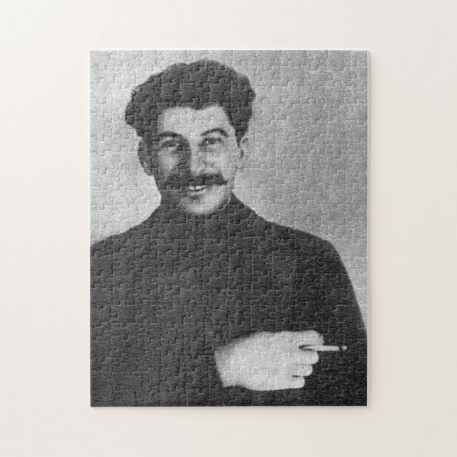 Joseph Stalin Porträtt 1915 Pussel (Vertikal)