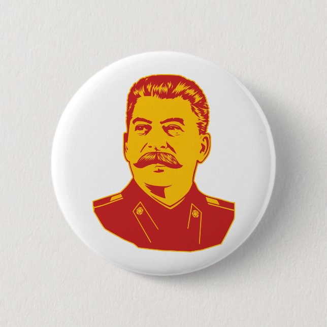 Joseph Stalin porträtt Knapp (Framsida)