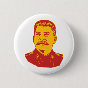 Joseph Stalin porträtt Knapp
