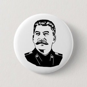 Joseph Stalin Porträtt Knapp