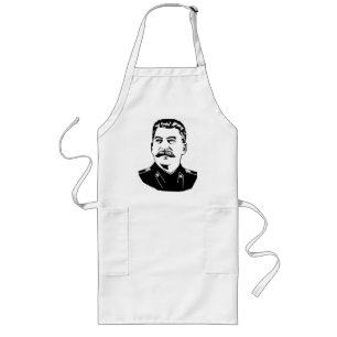 Joseph Stalin porträtt Långt Förkläde