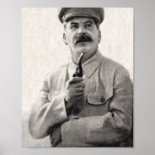 Joseph Stalin Porträtt Poster