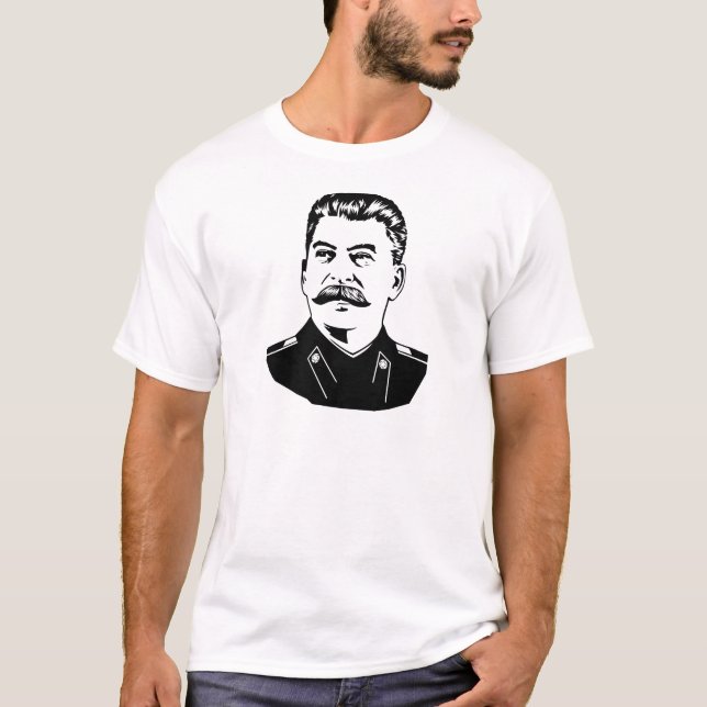 Joseph Stalin porträtt Tee (Framsida)