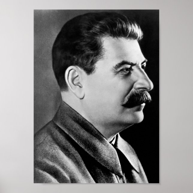 Joseph Stalin Profile Photo Poster (Framsidan)