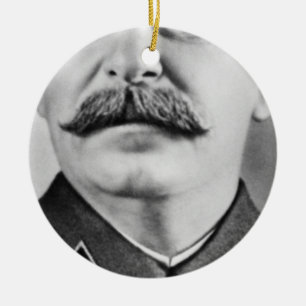 Joseph Stalins fotografi Julgransprydnad Keramik