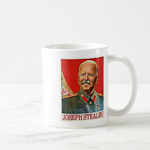 Joseph Stealin Anti Joe Biden Meme Parody Politica Kaffemugg