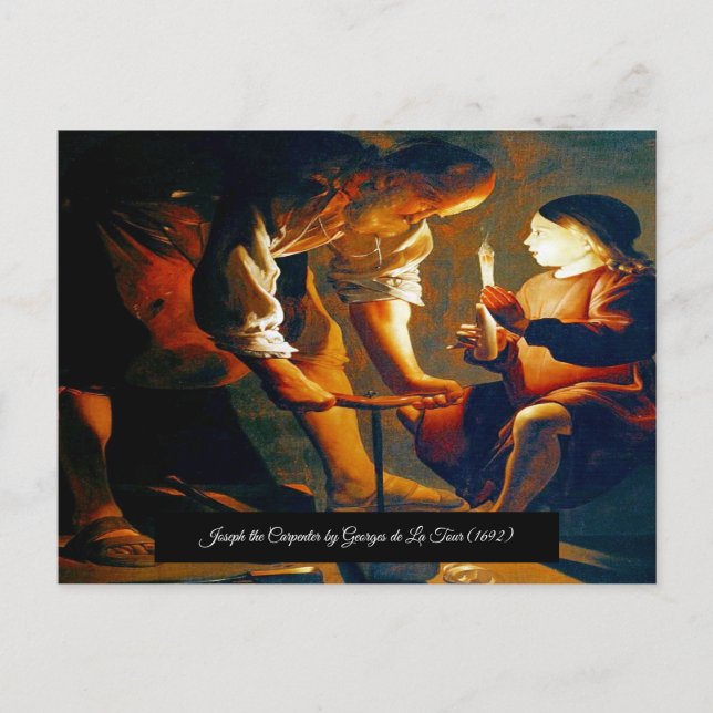 Joseph the Carpenter Vykort (Framsida)