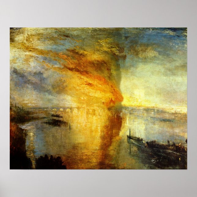 Joseph Turner Art Poster (Framsidan)