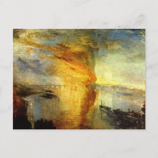 Joseph Turner Art Vykort (Framsida)