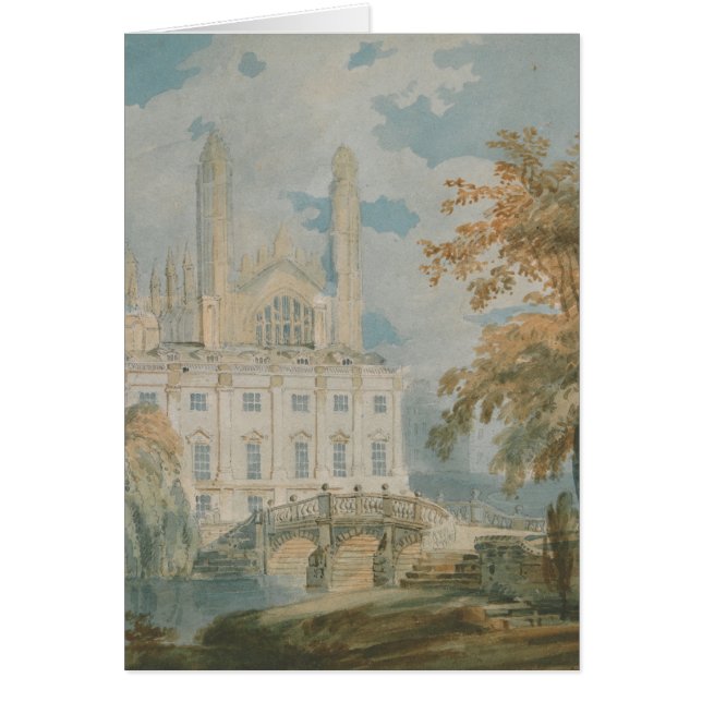 Joseph turnerkonst hälsningskort (Framsidan)