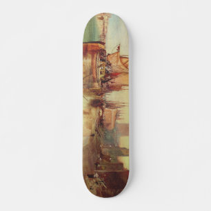 Joseph Turners ankomst av en Packet Boat Mini Skateboard Bräda 18,5 Cm