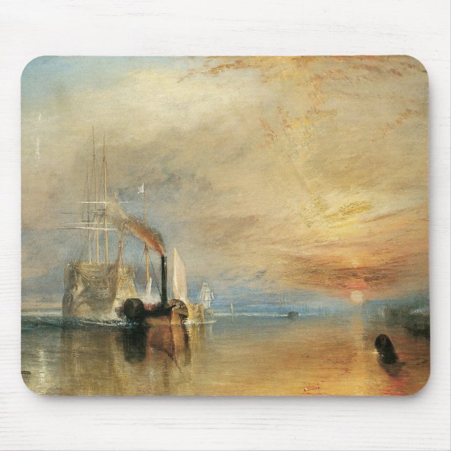 Joseph Turners kamp mot Temeraire Musmatta (Framsidan)