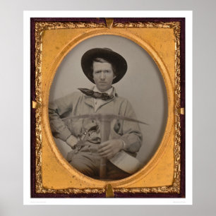 Joseph Vassare, med plocka ax, panna och pistol (4 Poster