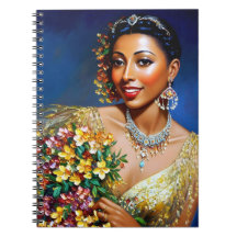 Josephine Baker Blommigt Art