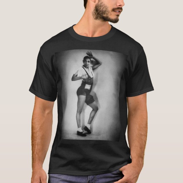 Josephine Baker Classic pose T Shirt (Framsida)