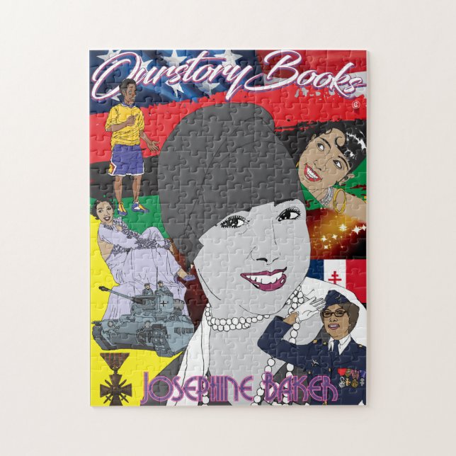 Josephine Baker Pussel (Vertikal)