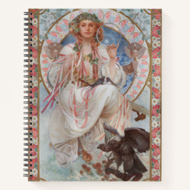 Josephine Crane Bradley as Lavia av Alphonse Mucha