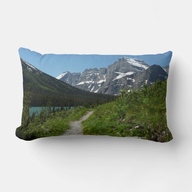 Josephine Lake Trail med Mount Guild vid Glacier Lumbarkudde (Framsida)