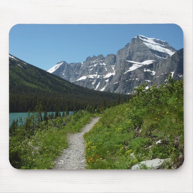 Josephine Lake Trail med Mount Guild vid Glacier Musmatta (Framsidan)