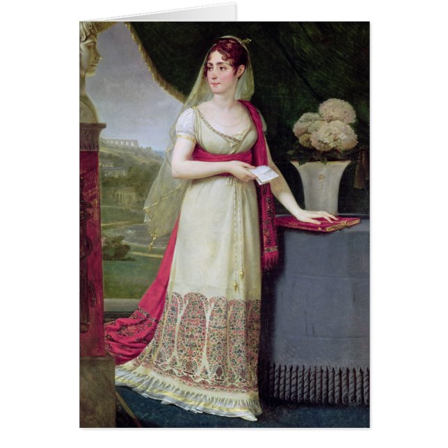 Josephine Tasher de la Pagerie Empress Hälsningskort (Framsidan)