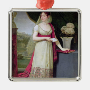 Josephine Tasher de la Pagerie Empress Julgransprydnad Metall
