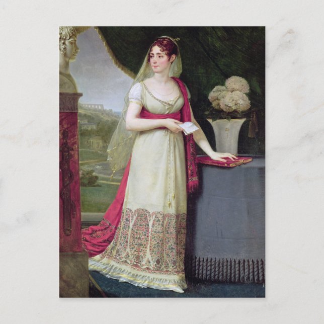 Josephine Tasher de la Pagerie Empress Vykort (Framsida)