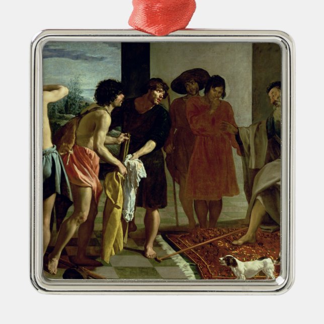 Josephs lag, 1630 julgransprydnad metall (Framsidan)