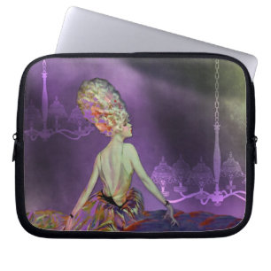 JOSETTE 20-talFRANSK MODELLERAR: ÄLSKVÄRD VÅRIR Laptop Sleeve