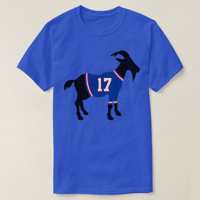 Josh Allen GOAT  T Shirt (Design framsida)
