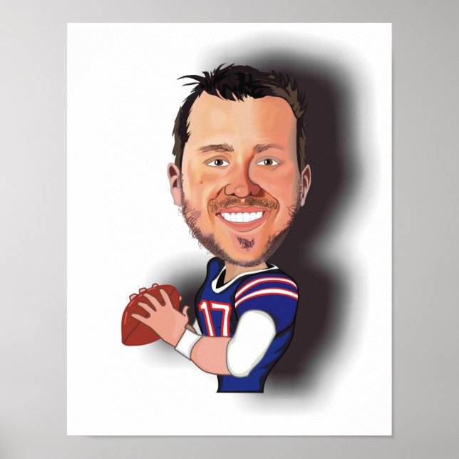 JOSH ALLEN POSTER (Framsidan)