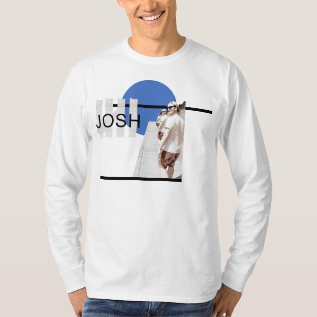 Josh Concrete T Shirt (Framsida)