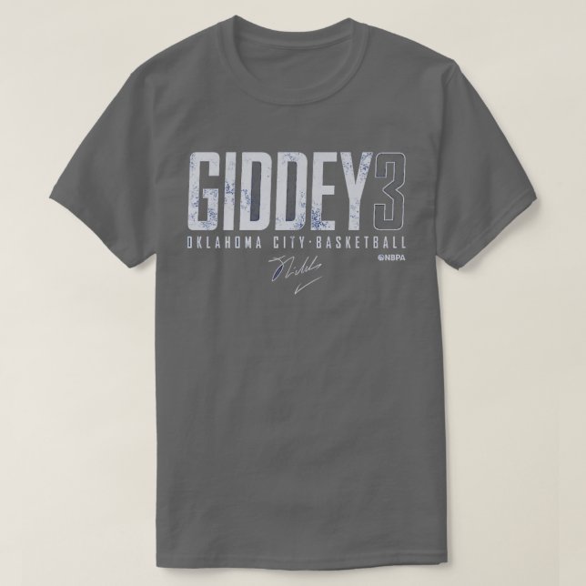 Josh Giddey Oklahoma City Elite T Shirt (Design framsida)