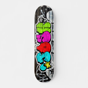 Josh Graffti Anpassningsbar Personlig Coola Skateb Mini Skateboard Bräda 18,5 Cm