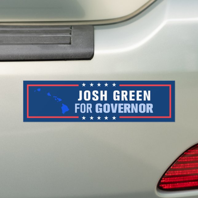 Josh Green för Hawaiis guvernör Bildekal (På Bil)