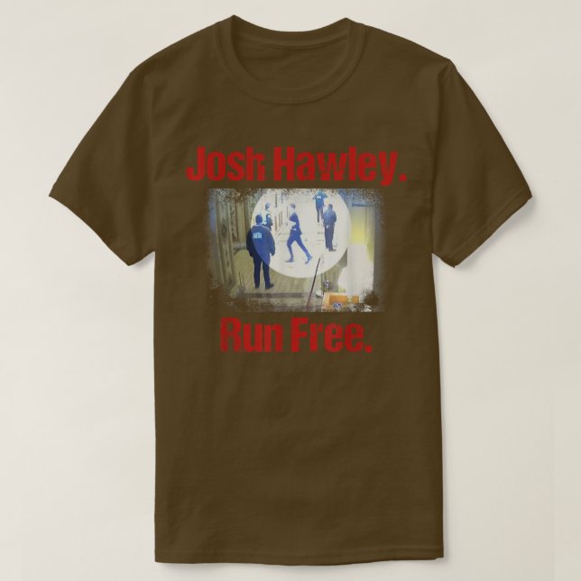 Josh Hawley Springa Free Funny Josh Hawley Running T Shirt (Design framsida)