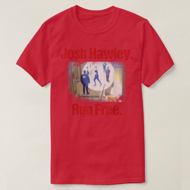Josh Hawley Springa Free Funny Josh Hawley Running T Shirt (Design framsida)