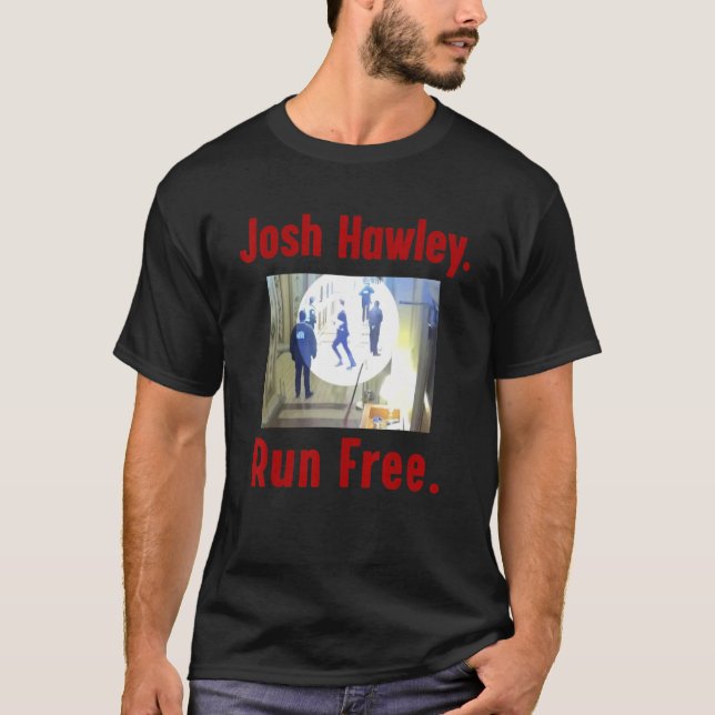 Josh Hawley Springa Free Josh Hawley Running 28 T Shirt (Framsida)