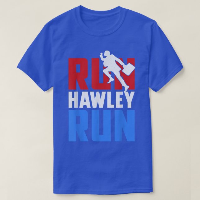 Josh Hawley Springa Free Running Funny Outfit T Shirt (Design framsida)