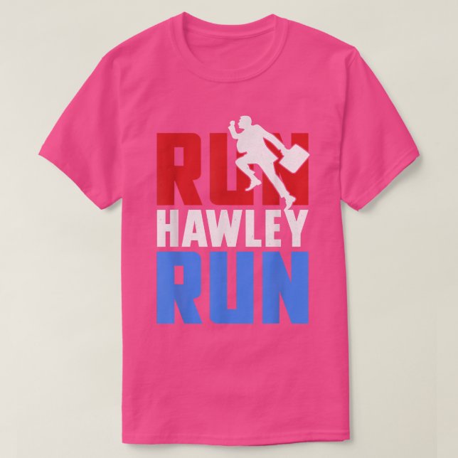 Josh Hawley Springa Free Running Funny Outfit T Shirt (Design framsida)