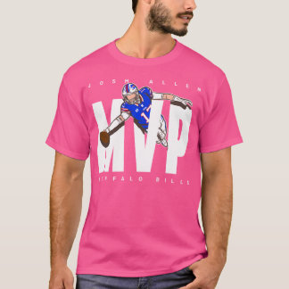 Josh Mvp Allen Tecknad T Shirt