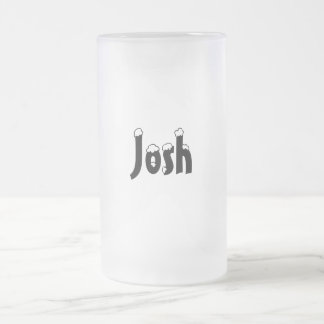 Josh-Namn Stil-Frostad mugg