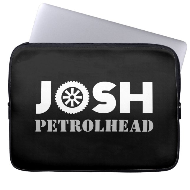 Josh Petrolhead Laptop Fodral (Framsidan)
