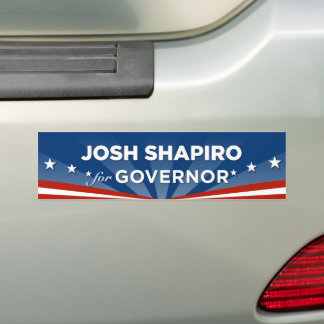 Josh Shapiro för Pennsylvanias guvernör Bildekal