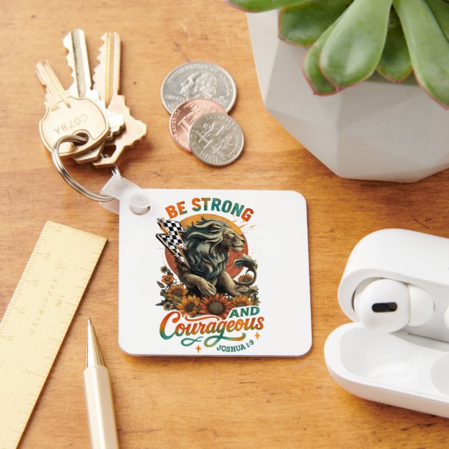 Joshua 1:9 nyckelring (Skrivbord)