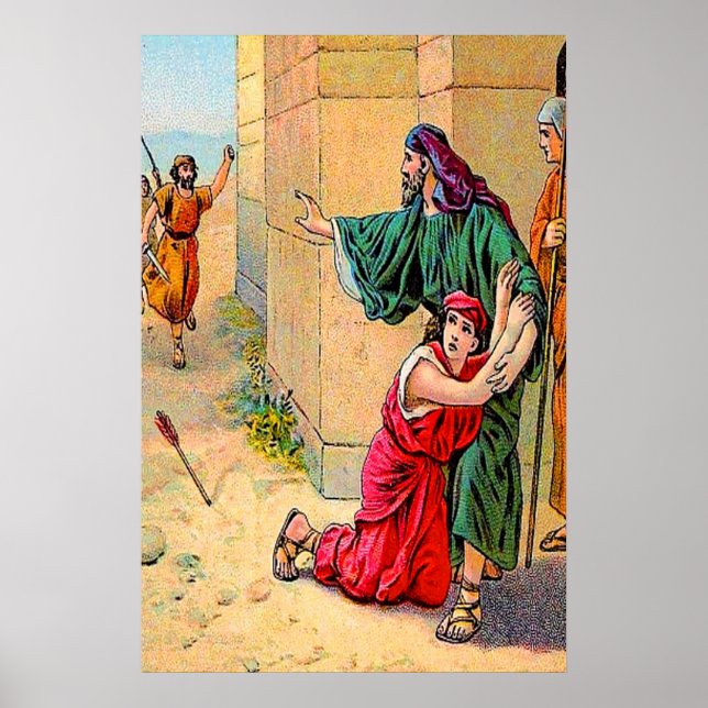 Joshua 20 Refuge-städer poster (Framsidan)